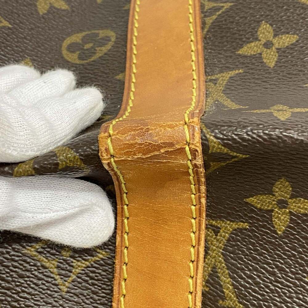 LOUIS VUITTON Brown Monogram Keepall 55 Boston Bag - Picture 6 of 11